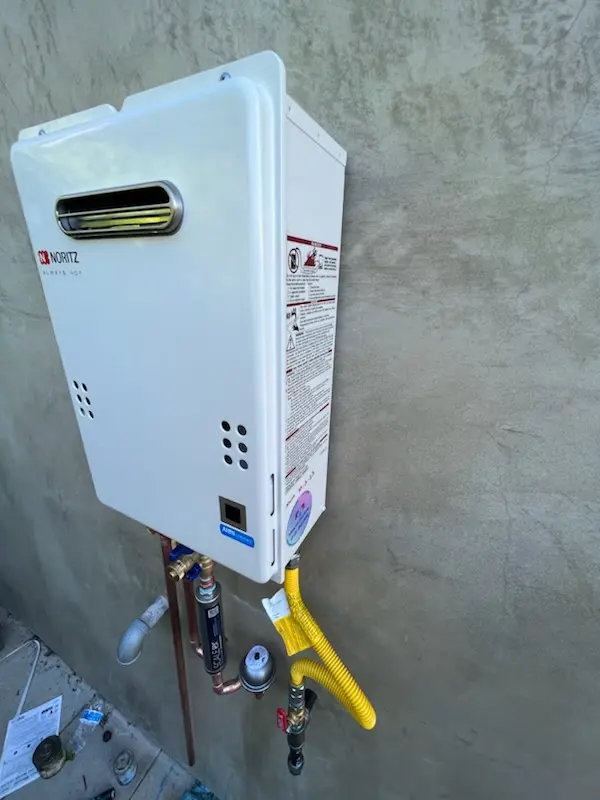 Tankless water heater installation for Flat Rock homes